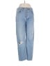 RE/DONE Hearts Blue Jeans Size 29 waist - photo 1