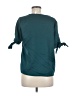 Shein 100% Polyester Teal Short Sleeve Blouse Size M - photo 2
