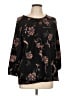 fat face Black Long Sleeve Blouse Size 12 - photo 1