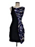 BCBGMAXAZRIA Graphic Blue Cocktail Dress Size 6 - photo 1