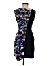 BCBGMAXAZRIA Graphic Blue Cocktail Dress Size 6 - photo 2