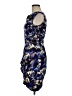 BCBGMAXAZRIA Graphic Blue Cocktail Dress Size 6 - photo 5