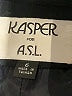 Kasper A.S.L. 100% Polyester Black Coat Size 6 - photo 6