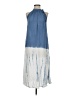 Mud Pie 100% Viscose Tie-dye Blue Casual Dress Size S - photo 1