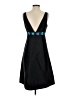 Laundry by Shelli Segal 100% Polyester Graphic Black Cocktail Dress Size 4 - photo 2