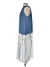 Mud Pie 100% Viscose Tie-dye Blue Casual Dress Size S - photo 5