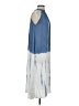 Mud Pie 100% Viscose Tie-dye Blue Casual Dress Size S - photo 4