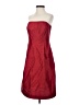 Ann Taylor 100% Silk Red Cocktail Dress Size 2 - photo 5