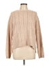 Nine West Metallic Tan Pullover Sweater Size L - photo 1