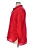 J.Jill 100% Linen Solid Red 3/4 Sleeve Button-Down Shirt Size XL - photo 5