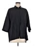 Gerard Darel Black 3/4 Sleeve Button-Down Shirt Size 6 (38) - photo 1