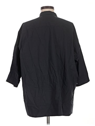 Gerard Darel 3/4 Sleeve Button-Down Shirt (view 2)