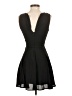 Dee Elle 100% Polyester Solid Black Cocktail Dress Size XS - photo 2