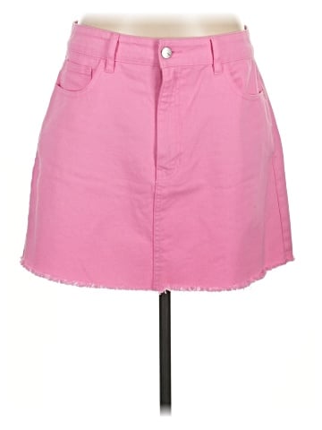 TGLA Denim Skirt (view 1)