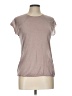 Massimo Dutti Brown Short Sleeve Top Size L - photo 1