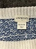 Crewcuts Outlet 100% Cotton Chevron-herringbone Ivory Pullover Sweater Size 12 - 14 - photo 3