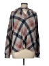 Tribal Plaid Gray Cardigan Size L - photo 1