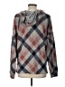 Tribal Plaid Gray Cardigan Size L - photo 2
