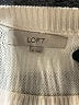 Ann Taylor LOFT 100% Cotton Color Block Yellow Pullover Sweater Size XL - photo 7