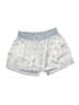 PJ Harlow Metallic Silver Athletic Shorts Size S - photo 1