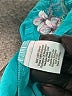 Johnny Was 100% Rayon Floral Teal Long Sleeve Blouse Size S - photo 8