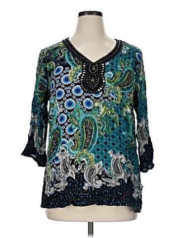 DressBarn 3/4 Sleeve Blouse (view 1)
