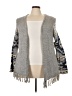 Chaps 100% Cotton Gray Cardigan Size 3X - photo 1