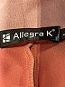 Allegra K 100% Polyester Pink Coat Size L - photo 6