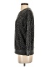 Splendid Animal Print Gray Pullover Sweater Size XS - photo 5