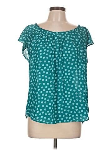 LC Lauren Conrad Short Sleeve Blouse (view 1)