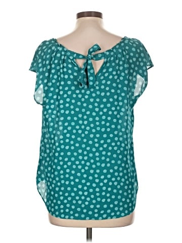 LC Lauren Conrad Short Sleeve Blouse (view 2)