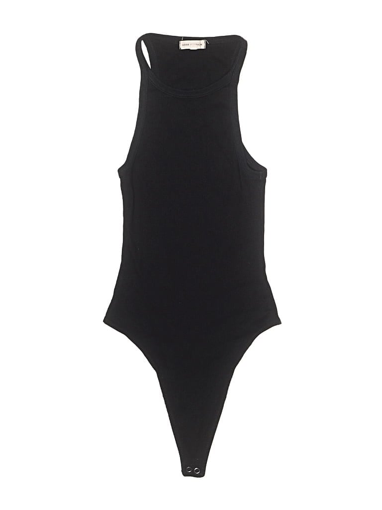 Pre-owned Good American Bodysuit In Black