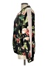 Jeans By Buffalo 100% Polyester Floral Black Jacket Size L - photo 5