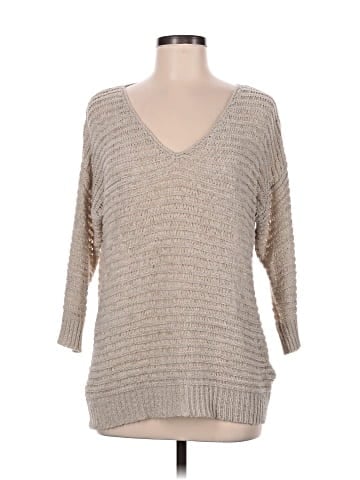 August Silk Pullover Sweater (view 1)