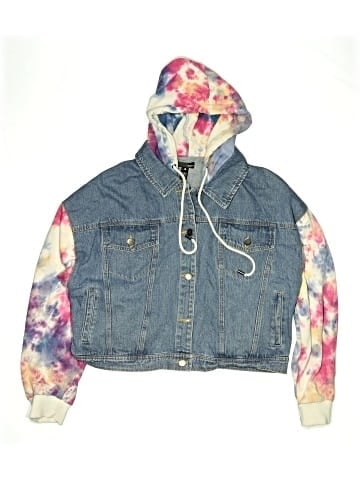 Aqua Denim Jacket (view 1)