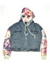 Aqua 100% Cotton Blue Denim Jacket Size L (kids) - photo 1