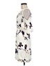 Leith 100% Polyester Print Ivory Casual Dress Size M - photo 5