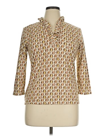 J. McLaughlin 3/4 Sleeve Blouse (view 1)