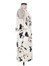 Leith 100% Polyester Print Ivory Casual Dress Size M - photo 4