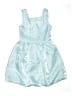 Beautees 100% Polyester Metallic Blue Dress Size 12 - photo 1