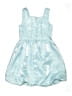 Beautees 100% Polyester Metallic Blue Dress Size 12 - photo 2