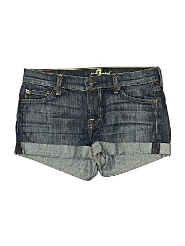 7 For All Mankind Denim Shorts (view 1)