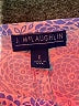 J. McLaughlin Paisley Blue Casual Pants Size 6 - photo 7