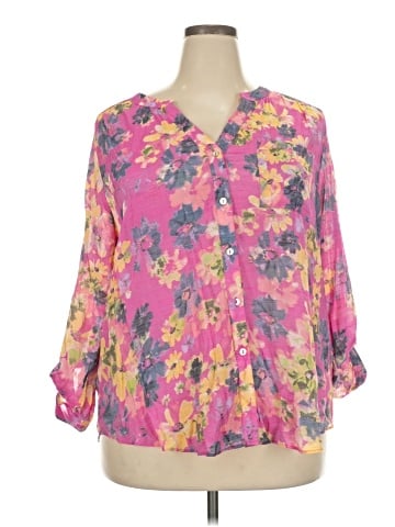 Zac & Rachel 3/4 Sleeve Blouse (view 1)