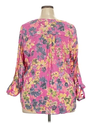 Zac & Rachel 3/4 Sleeve Blouse (view 2)