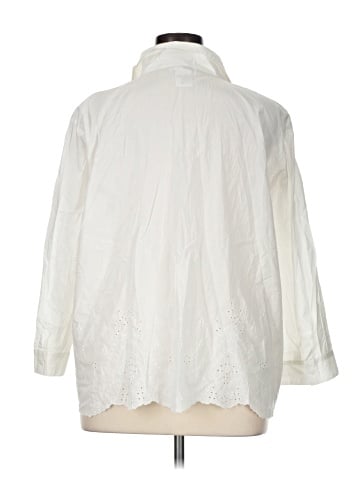 Talbots 3/4 Sleeve Blouse (view 2)