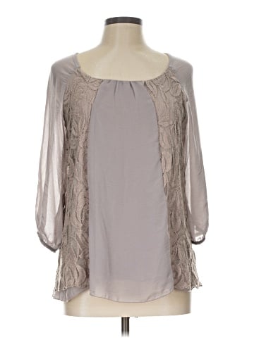 Final Touch 3/4 Sleeve Blouse (view 1)