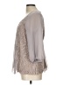 Final Touch Gray 3/4 Sleeve Blouse Size L - photo 5