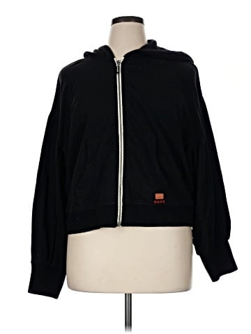 Peace Love World Zip Up Hoodie (view 1)