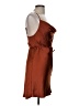 Motel 100% Polyester Brown Casual Dress Size M - photo 4